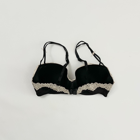 b.tempt’d | balconette vintage-inspired underwire demi lace push up bra | sz 34c - Picture 7 of 8